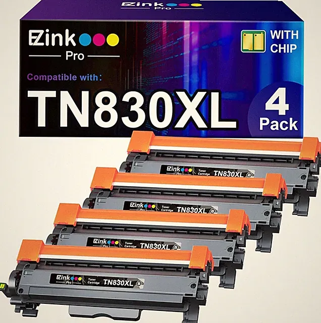 Brother TN830XL Compatible Toner 4 Pack HL-L2460dw