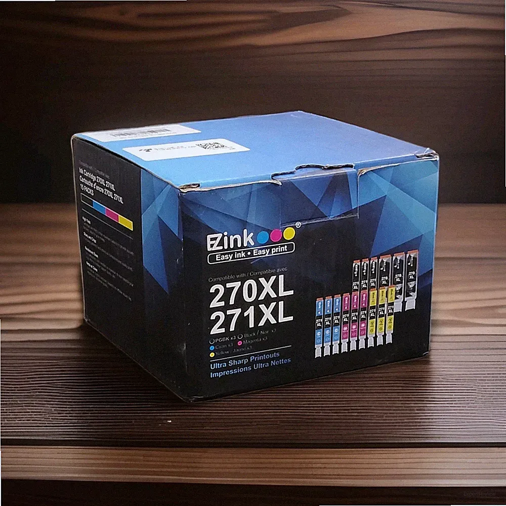 E-Z Ink 270XL/271XL Ink Cartridge Combo Pack - 15 Count Open Box 2 Unsealed/open