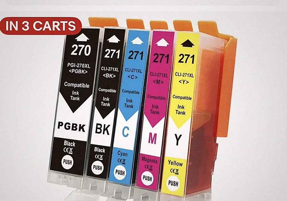 E-Z Ink EZC270271XL-5P Compatible Ink Cartridge - CYMK, 5 Pack