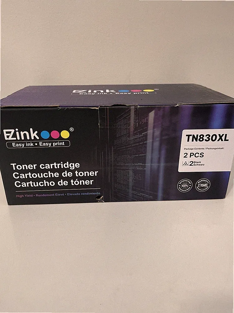 E Z Ink Pro Compatible Tn830 Tn830xl Toner Cartridge For Brother Printers 2 Pcs