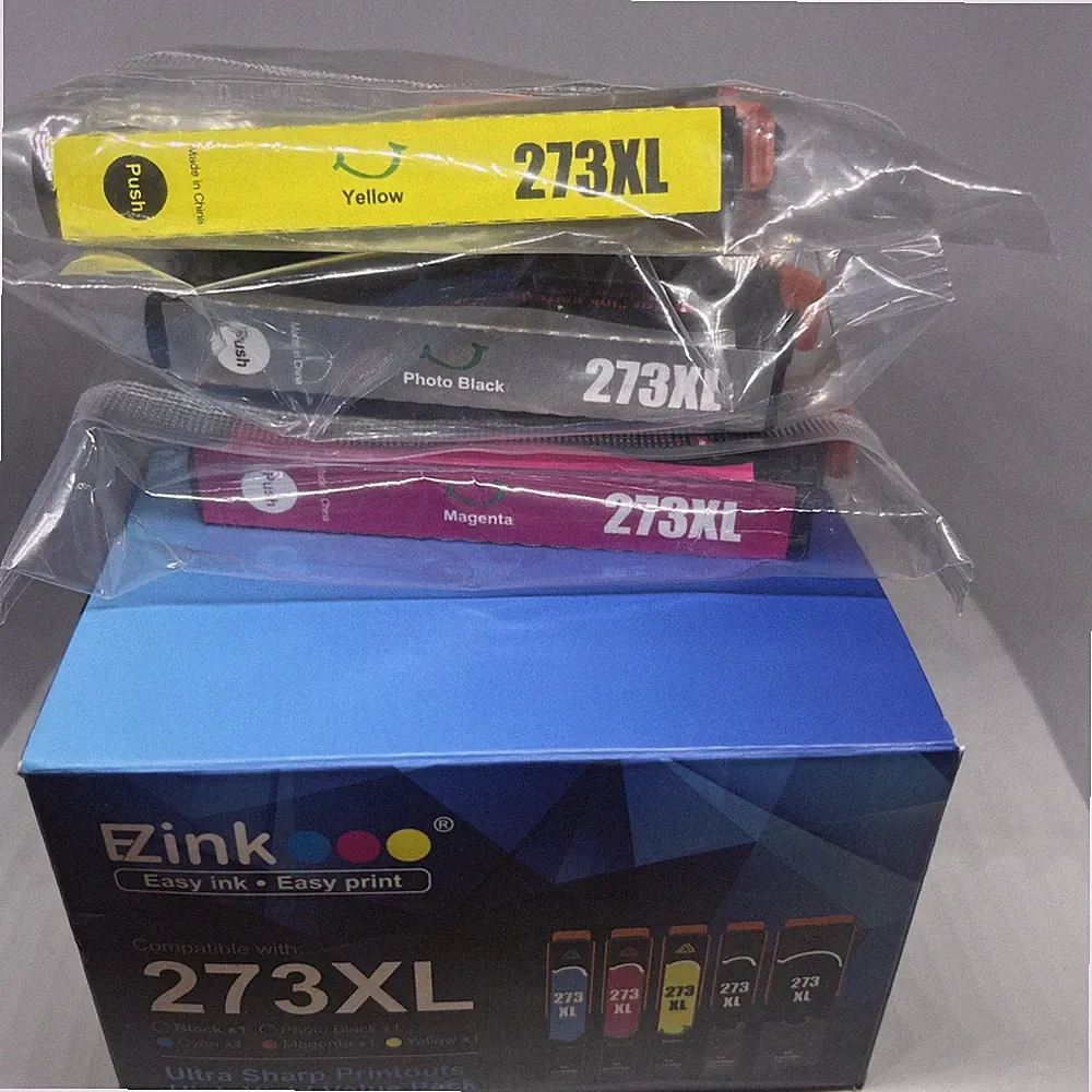 EZ ink 273XL 3 Pack Magenta, Yellow,Photo Black New In Package