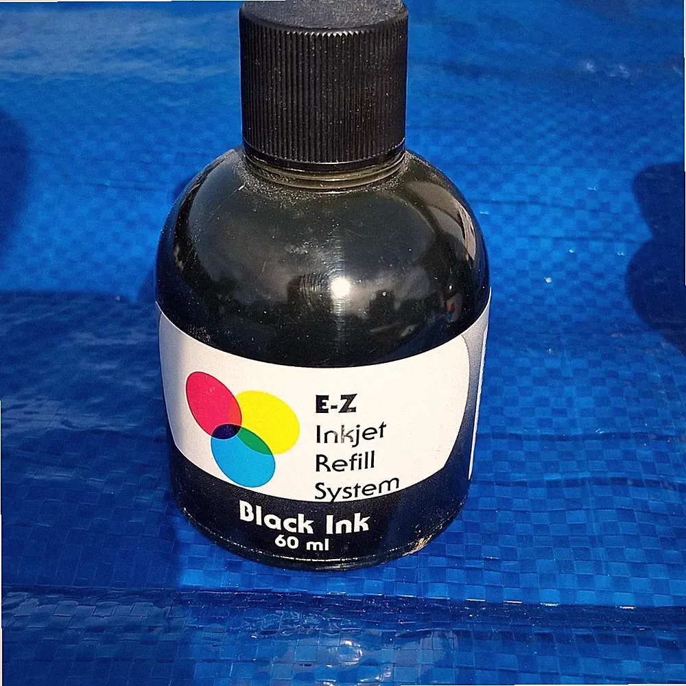 lot of 15 E-Z Inkjet Refill Bottle & Kit Black Ink 60 ml Inkjet Refill Print